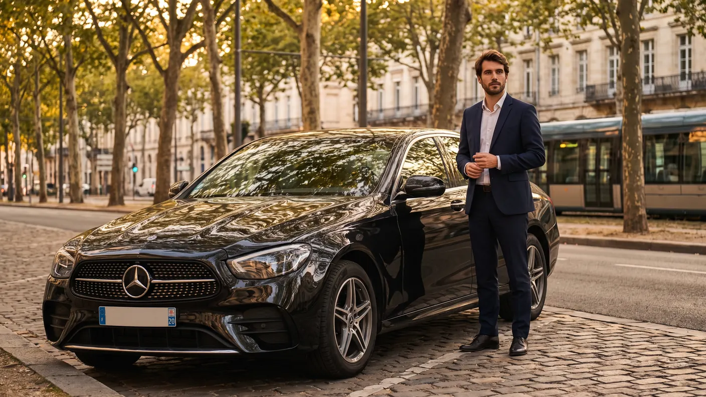 Chauffeur à l'heure à Bordeaux : mise à disposition VTC
