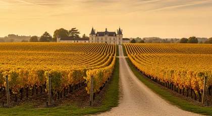 Transfert VTC aéroport Bordeaux vers le Médoc, route des châteaux grands crus