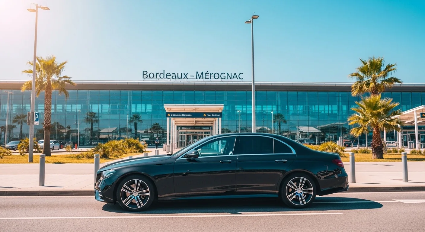 Transfert aéroport Bordeaux-Mérignac BOD en VTC